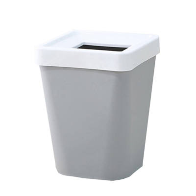 Simple Design Office Rectangular Plastic Trash Bin 